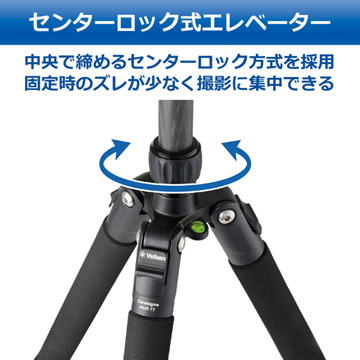 エレベーターはセンターロック式