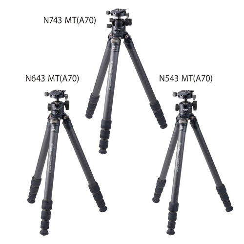 Velbon（ベルボン） 中型カーボン三脚 4段 カルマーニュ N643 MT（A70）
