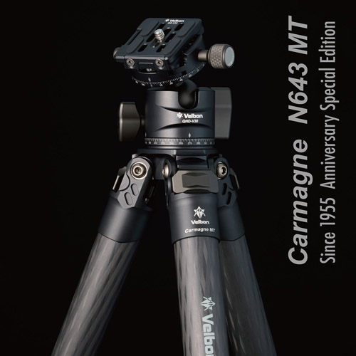 Velbon（ベルボン） 中型カーボン三脚 4段 カルマーニュ N643 MT（A70）