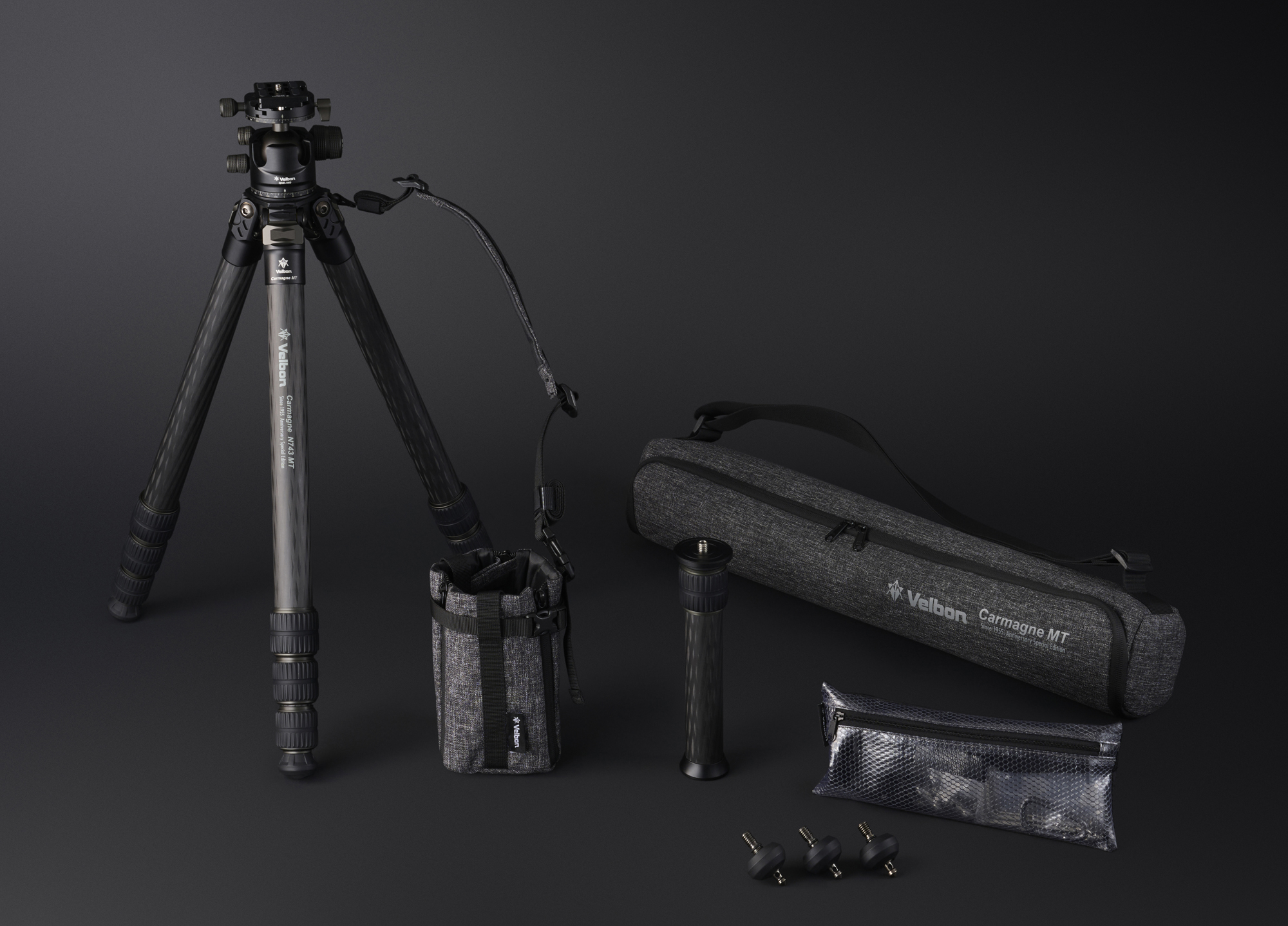 Velbon（ベルボン） 大型カーボン三脚 4段 カルマーニュ N743 MT（A70）