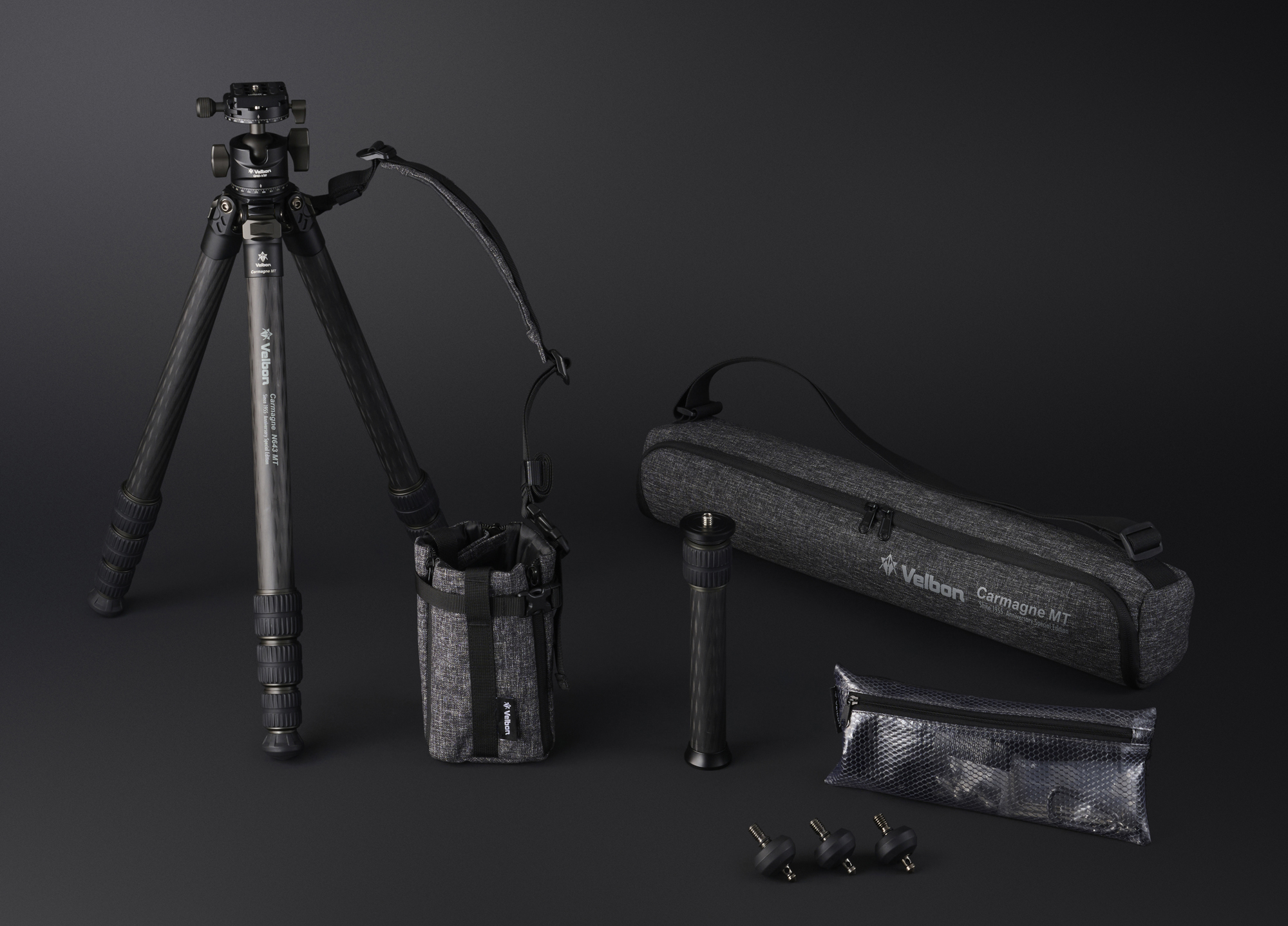 Velbon（ベルボン） 中型カーボン三脚 4段 カルマーニュ N643 MT（A70）