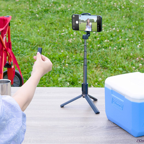 Velbon（ベルボン）Coleman SELFIE STAND ホワイト - ハクバ写真産業